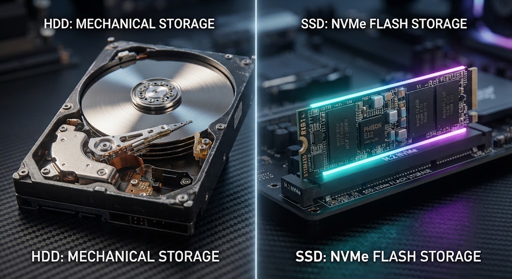 Descubra para que serve o SSD e o HD e como eles mudam a velocidade do PC